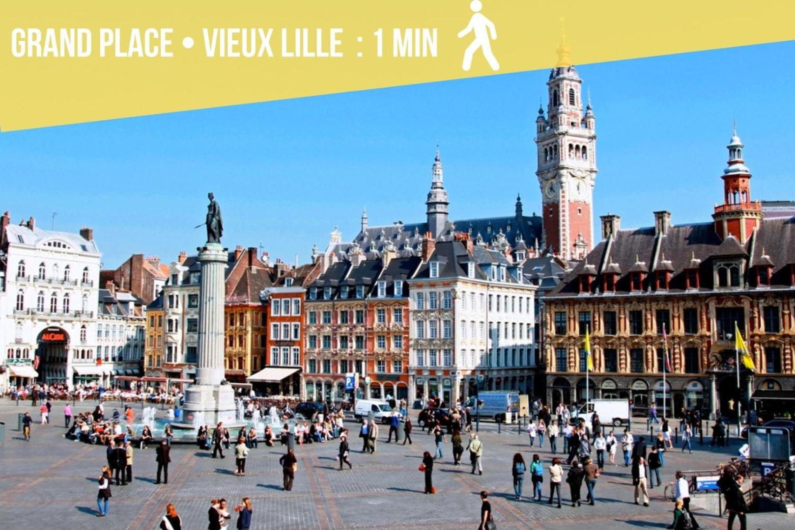 דירות Lille Centre - 1Br In The Heart Of Lille! מראה חיצוני תמונה